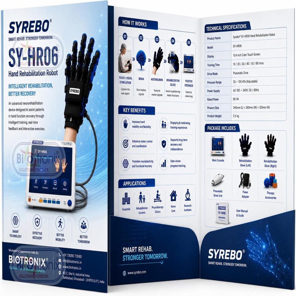 Clinical Robotic Hand Rehabilitation System with Touch Screen