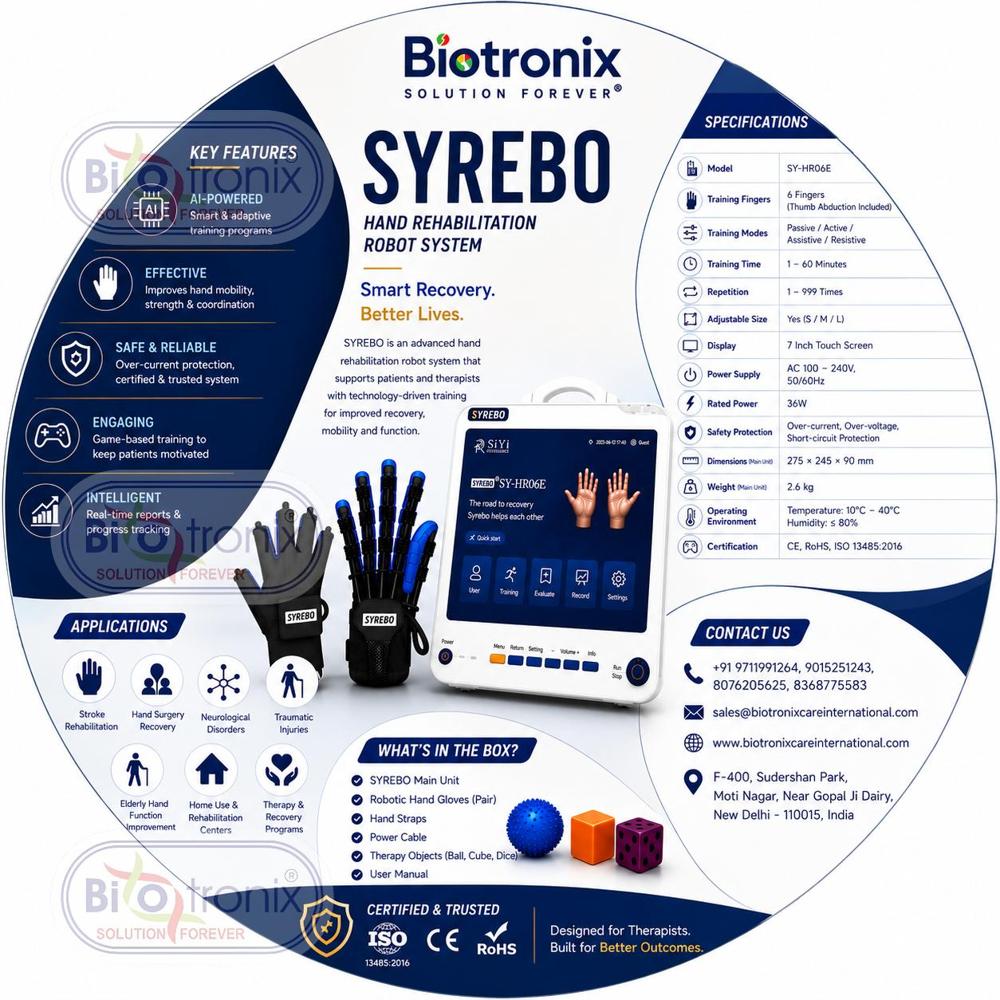 Clinical Robotic Hand Rehabilitation System with Touch Screen