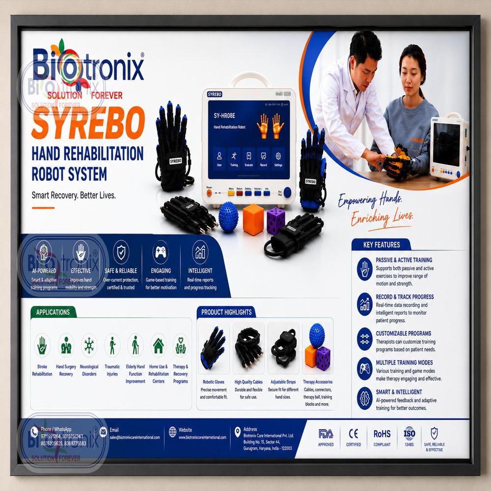 Clinical Robotic Hand Rehabilitation System with Touch Screen