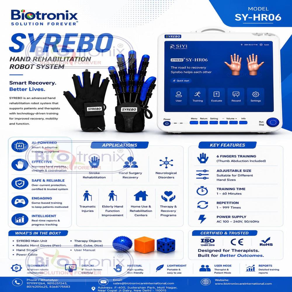 Clinical Robotic Hand Rehabilitation System with Touch Screen