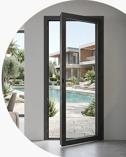 Aluminium Casement Door