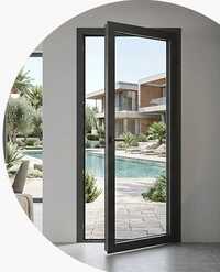 Aluminium Casement Door