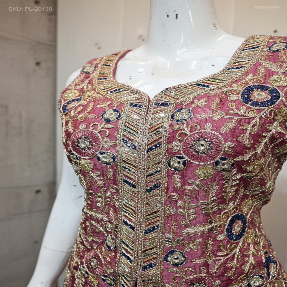 PL-20130 Festive Palazzo Suit