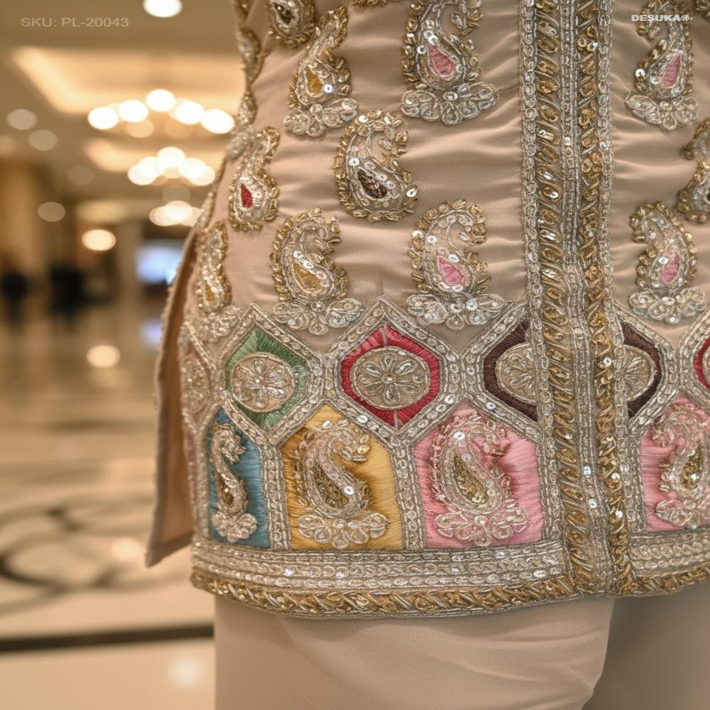 PL-20043 Premium Georgette Palazzo Suit