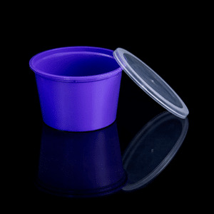 500 ml Purple Round Containers