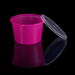 500 ml Pink Round Containers