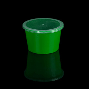 500 ml Green Round Containers