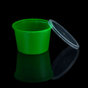 500 ml Green Round Containers
