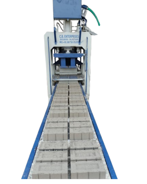 6 Brick Automatic Hydraulic High Pressure With Hiigh Vibrating Machine