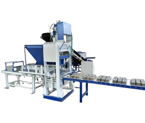 6 Brick Automatic Hydraulic High Pressure With Hiigh Vibrating Machine