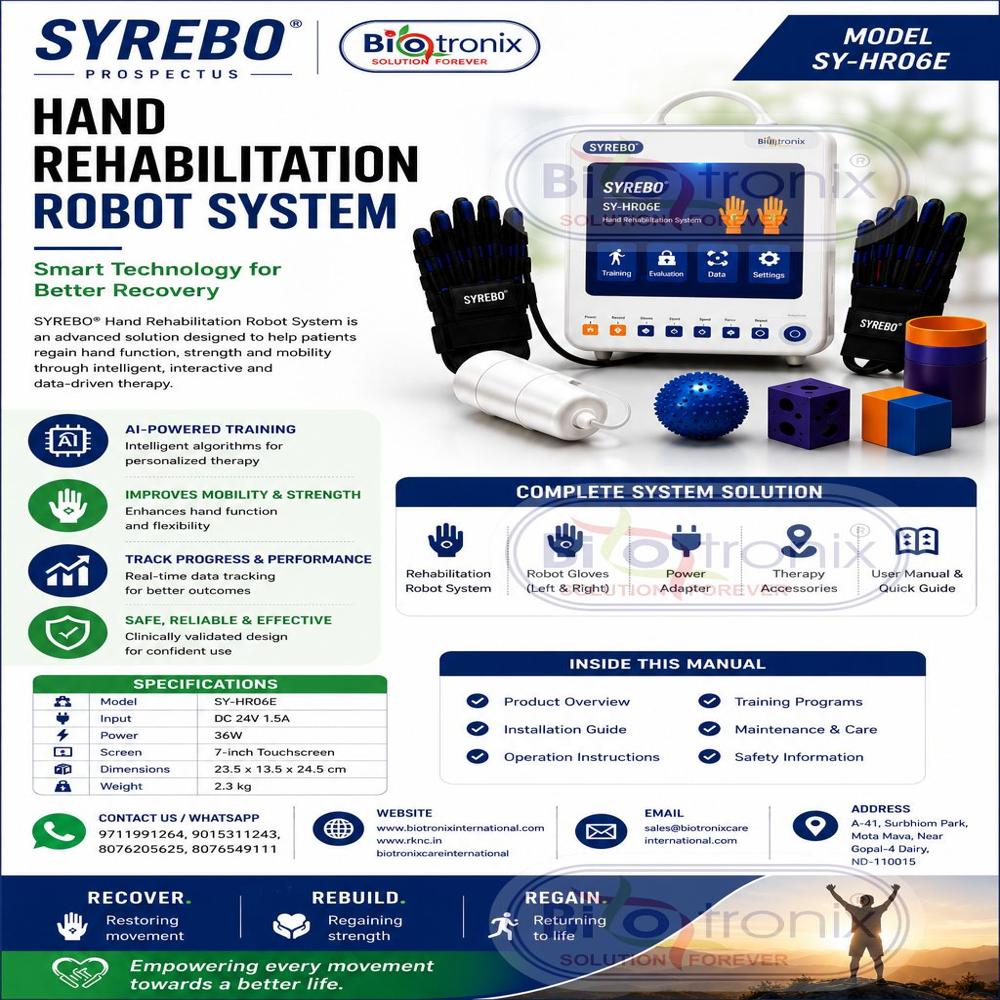 Advanced Bilateral Hand Training Robot for Neurological Rehabilitation