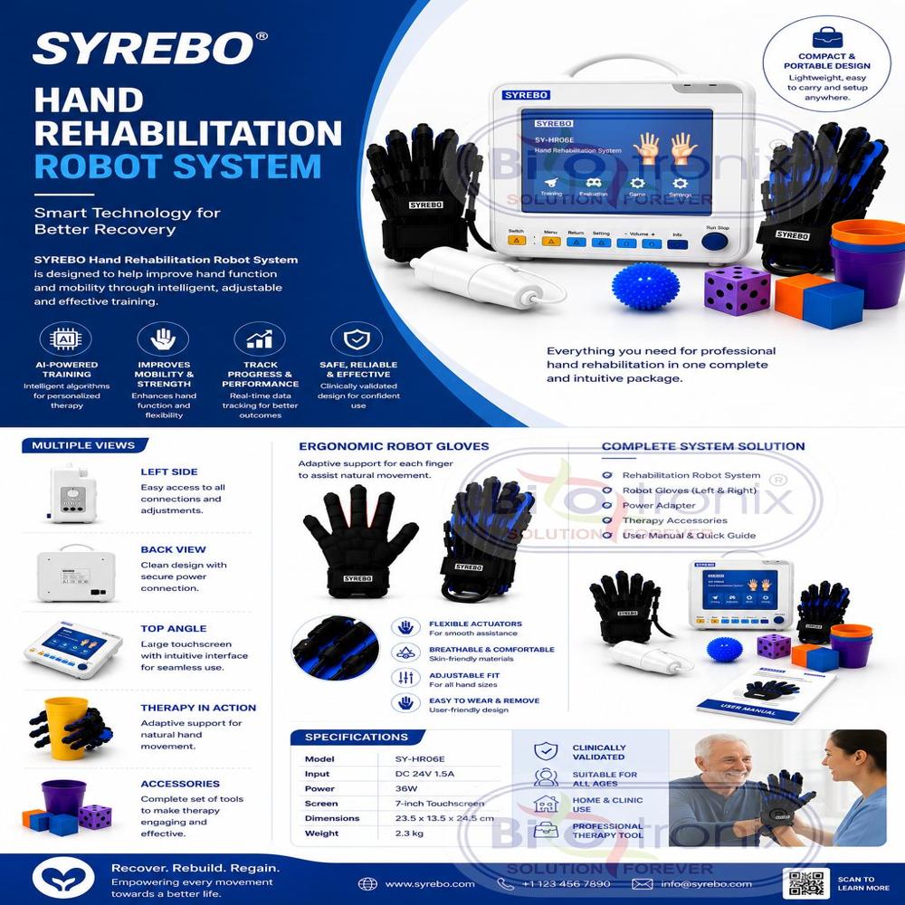Advanced Bilateral Hand Training Robot for Neurological Rehabilitation