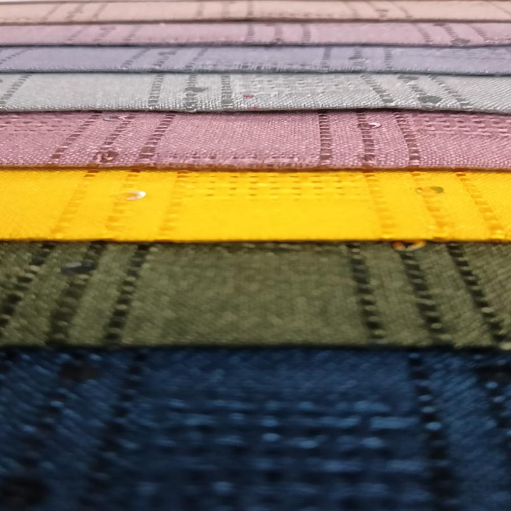 POLYCOTTON AQUA ZARI FABRIC