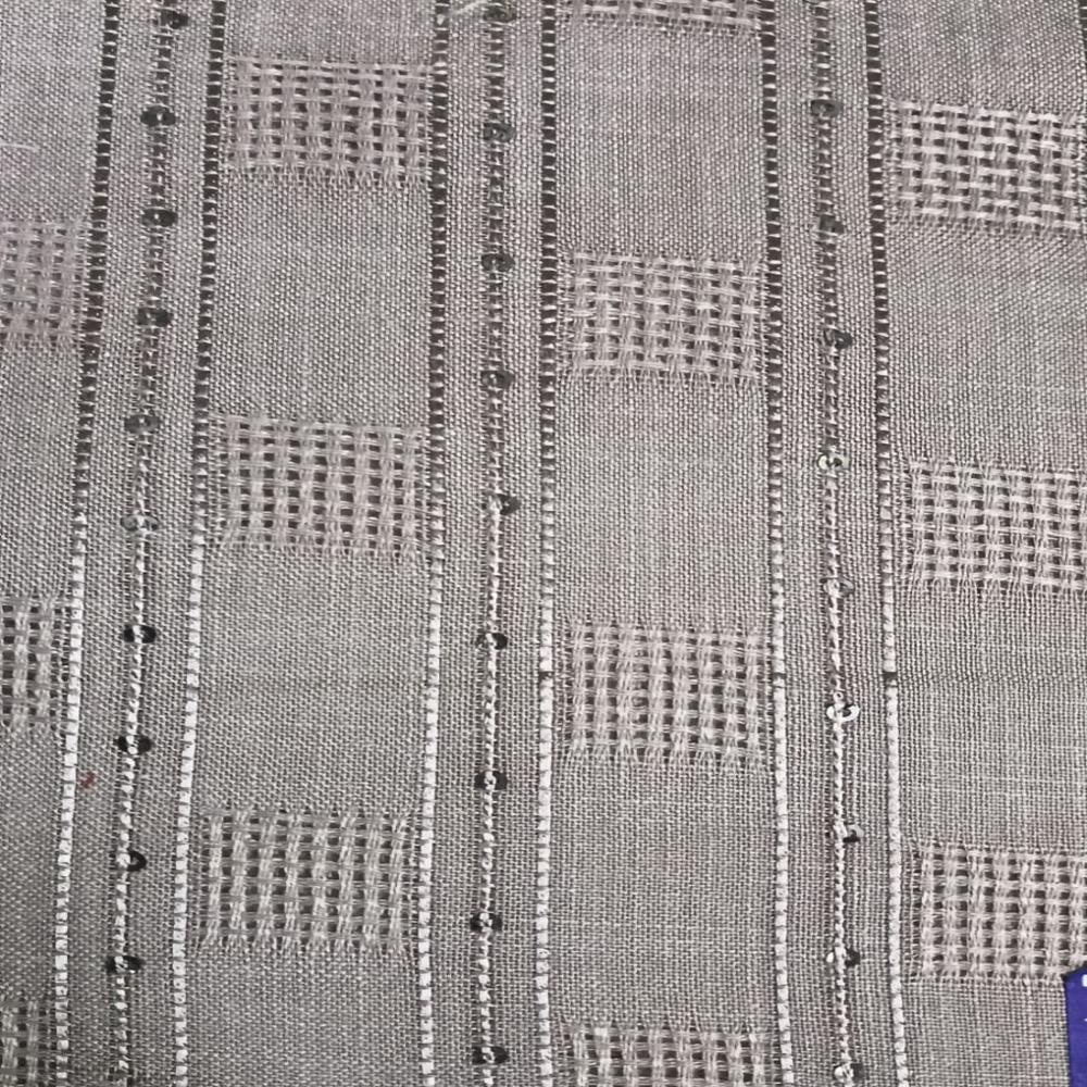 POLYCOTTON AQUA ZARI FABRIC