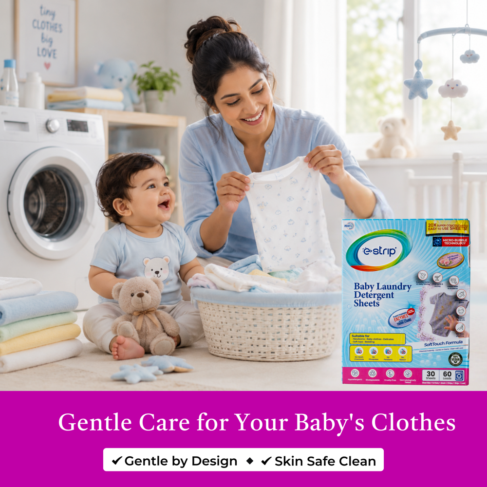 Baby Laundry Detergent Sheets