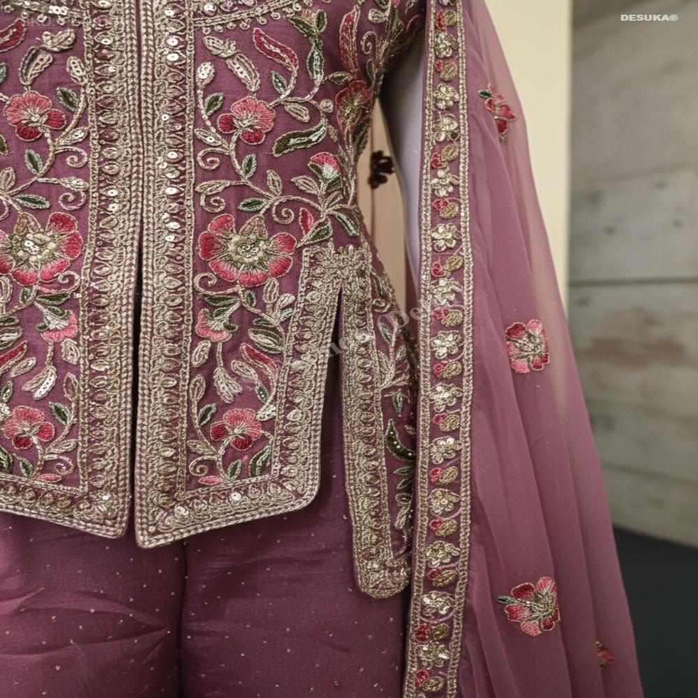 PL-20124 Indo Western Palazzo Set