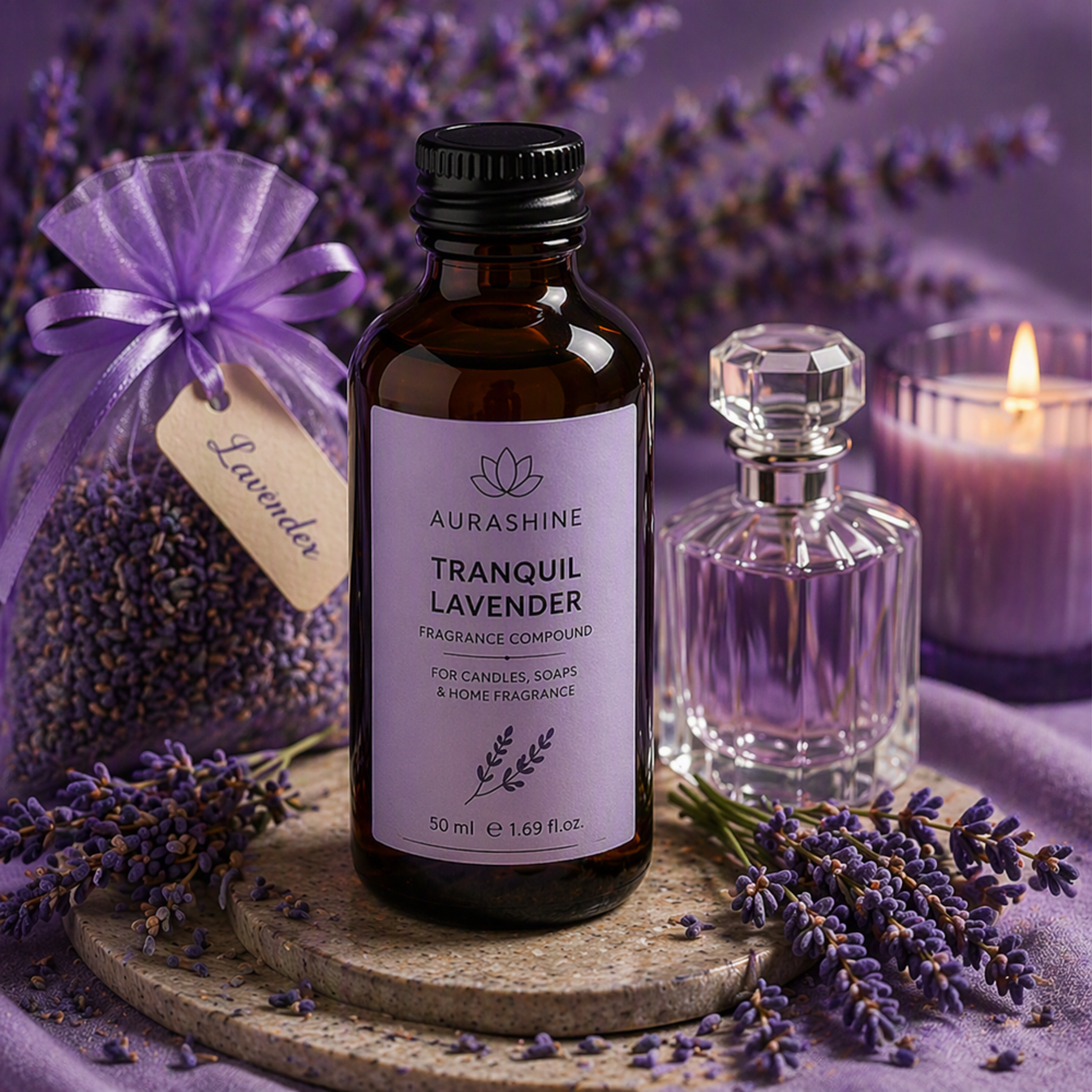 Tranquil Lavender Fragrance Compounds - Brand Name: Aurashine Essential