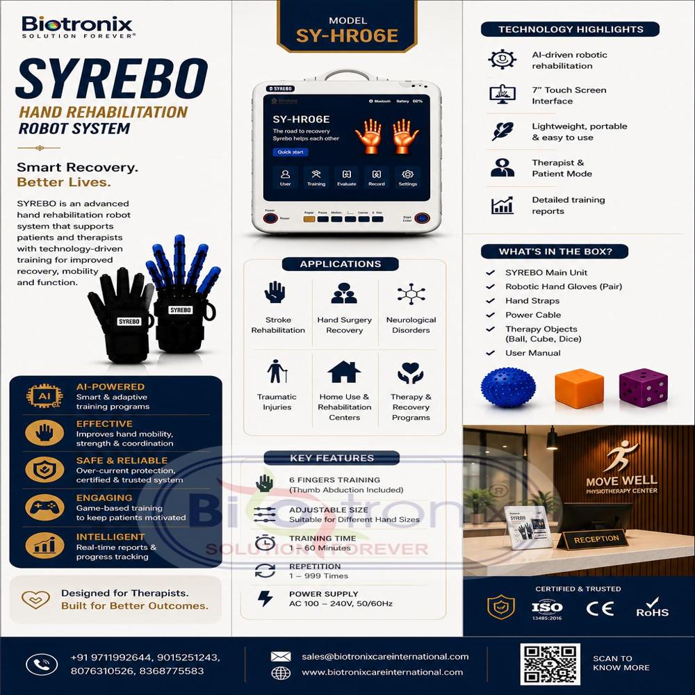 Professional Robotic Glove for Hand Strength and Coordination