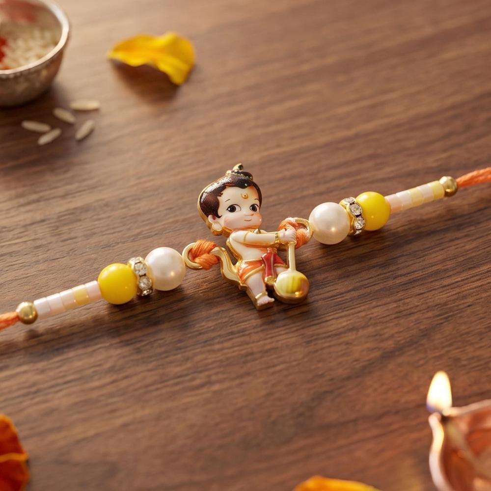 Bal Hanuman Rakhi  Divine Protection & Courage for Brother
