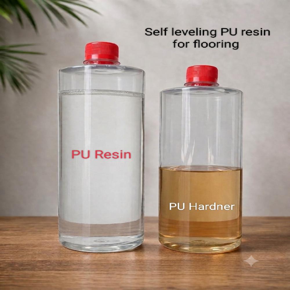 self leveling PU resin for metallic flooring and industrial flooring