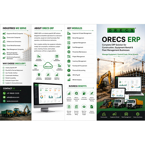 Machinery Rental Software - Capacity (Person): Multi-user Supported