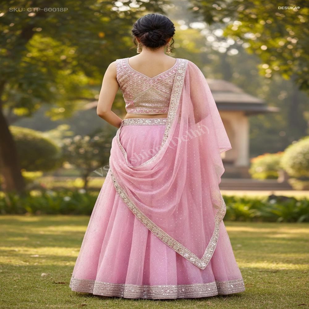CTP-60018 Skirt Suit Lehenga