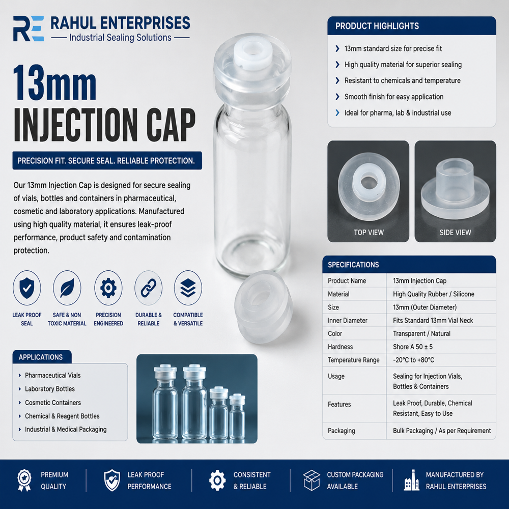13mm Injection Cap