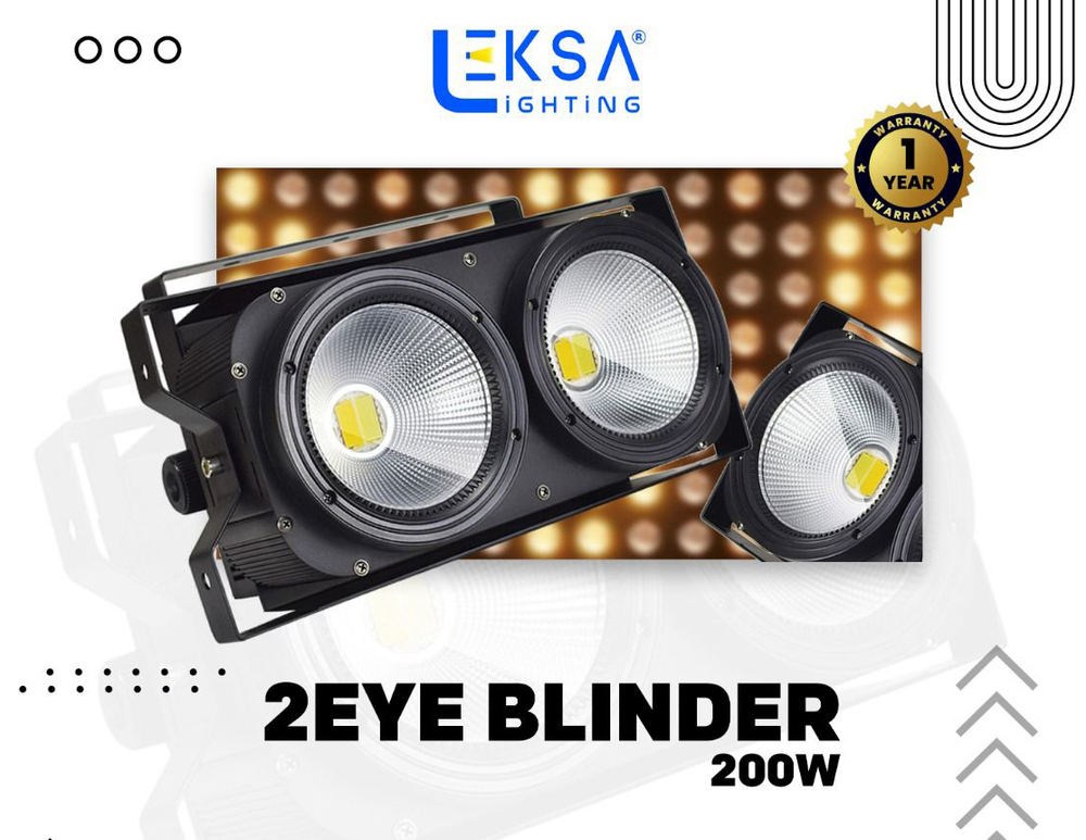 200w 2 Eye Blinder Stage Light