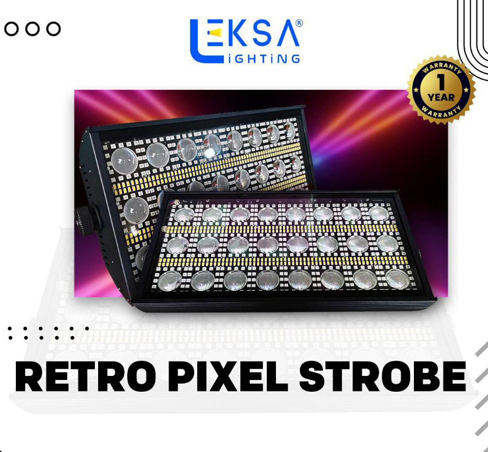 180w Retro Pixel Strobe Stage Light