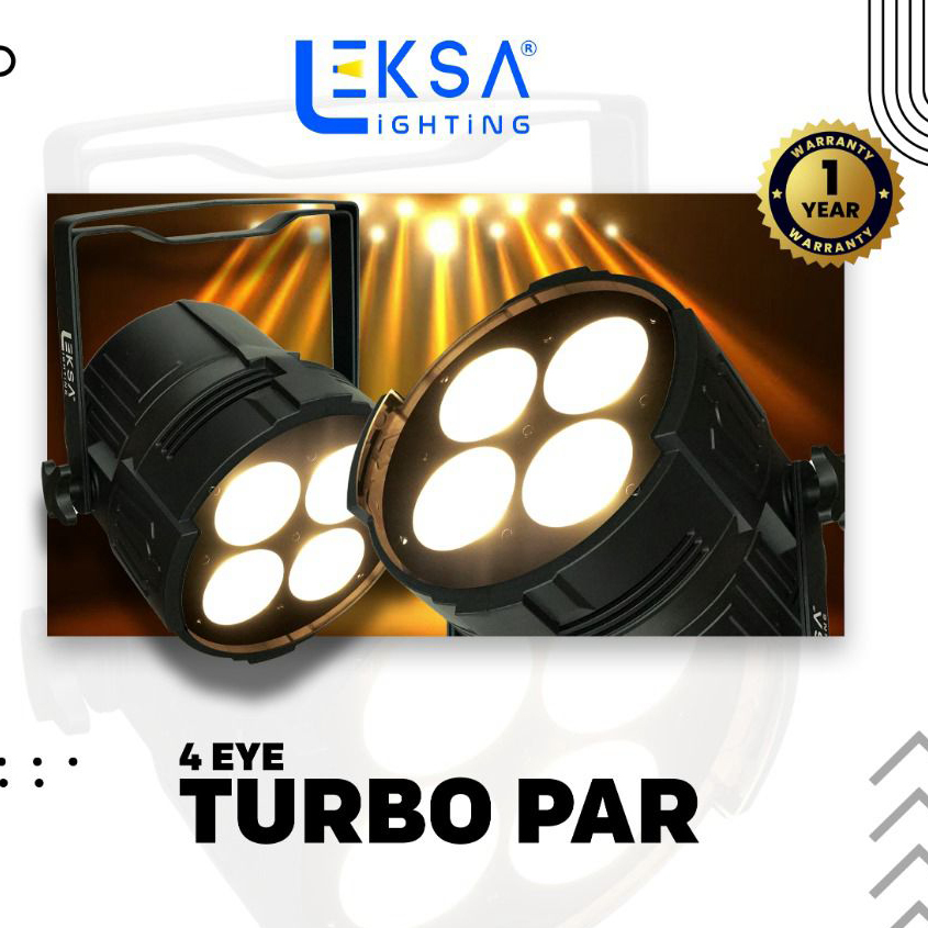 Milky White 4 Eye Turbo Par Light