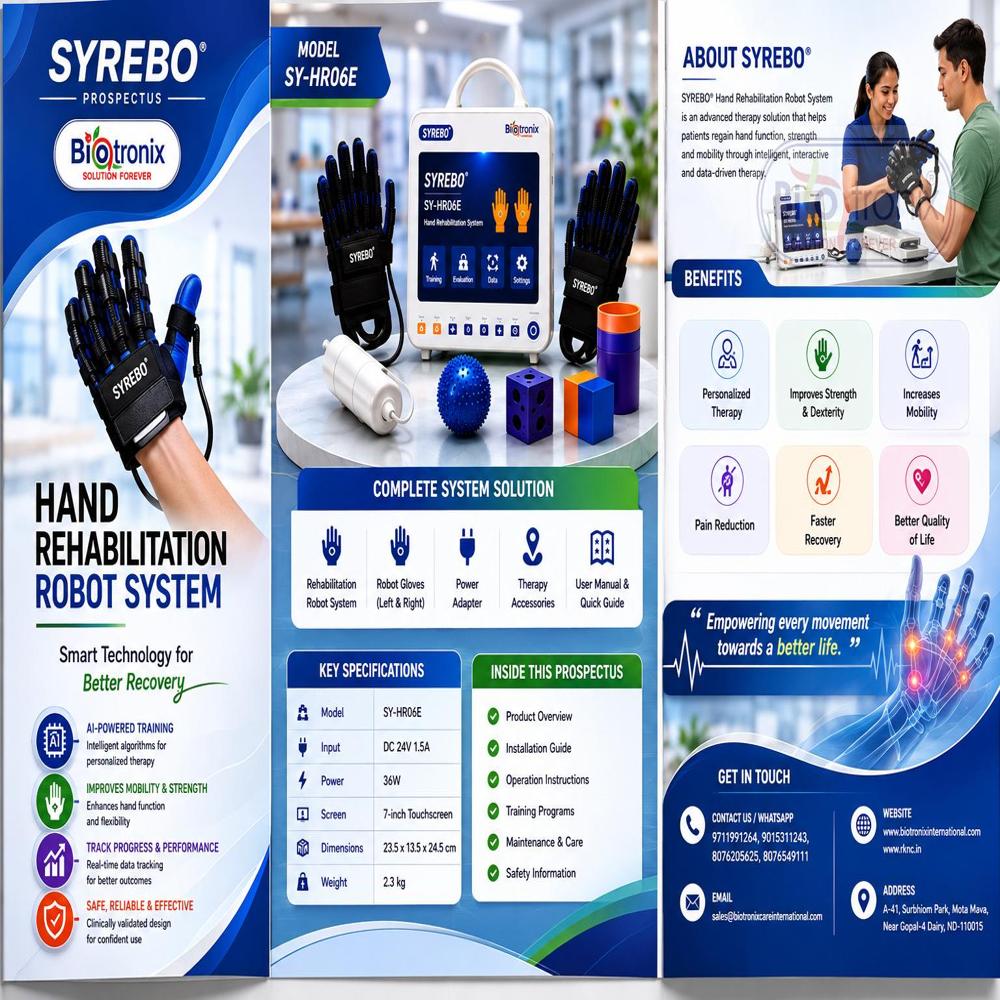 Advanced Soft Robotic Hand Therapy System for Physiotherapy