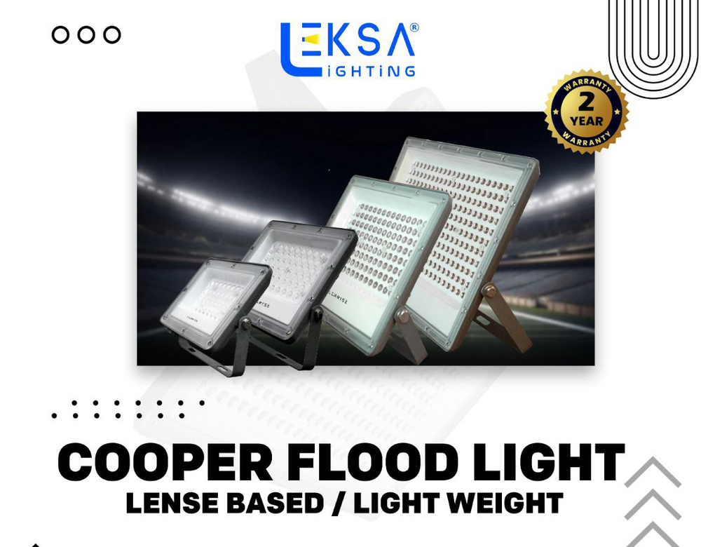 Lense Based Cooper Flood Light