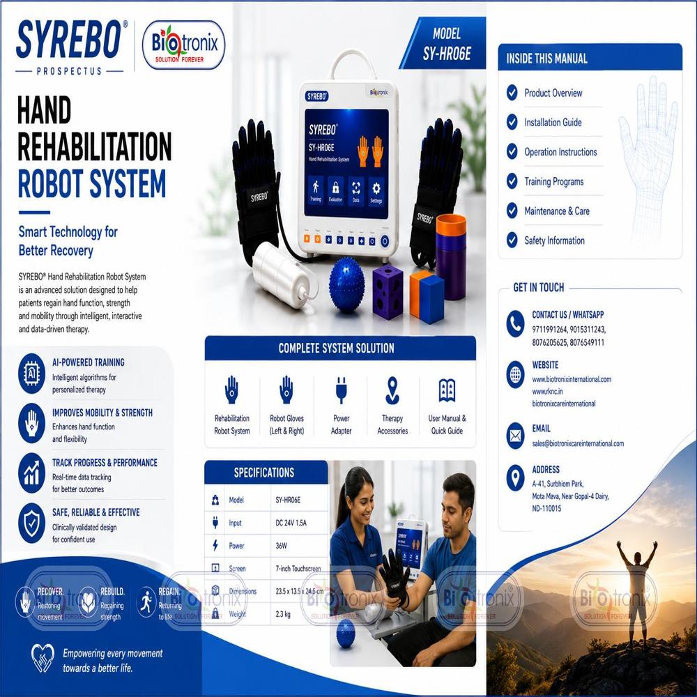 Clinical Finger Mobility Rehabilitation Robot for Hospitals