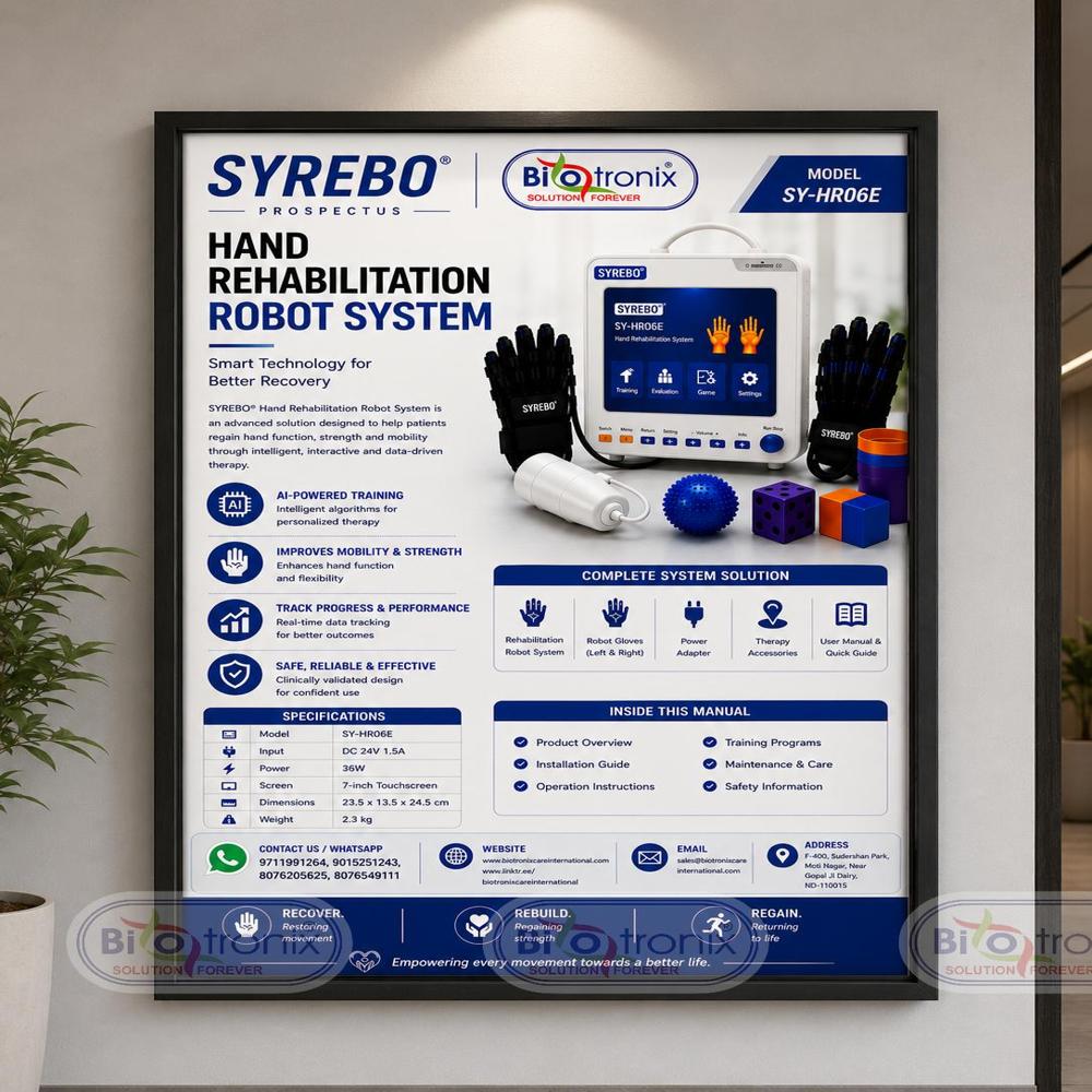 Clinical Finger Mobility Rehabilitation Robot for Hospitals