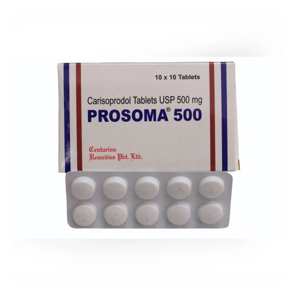 500mg Caarisoprodol Tablets USP