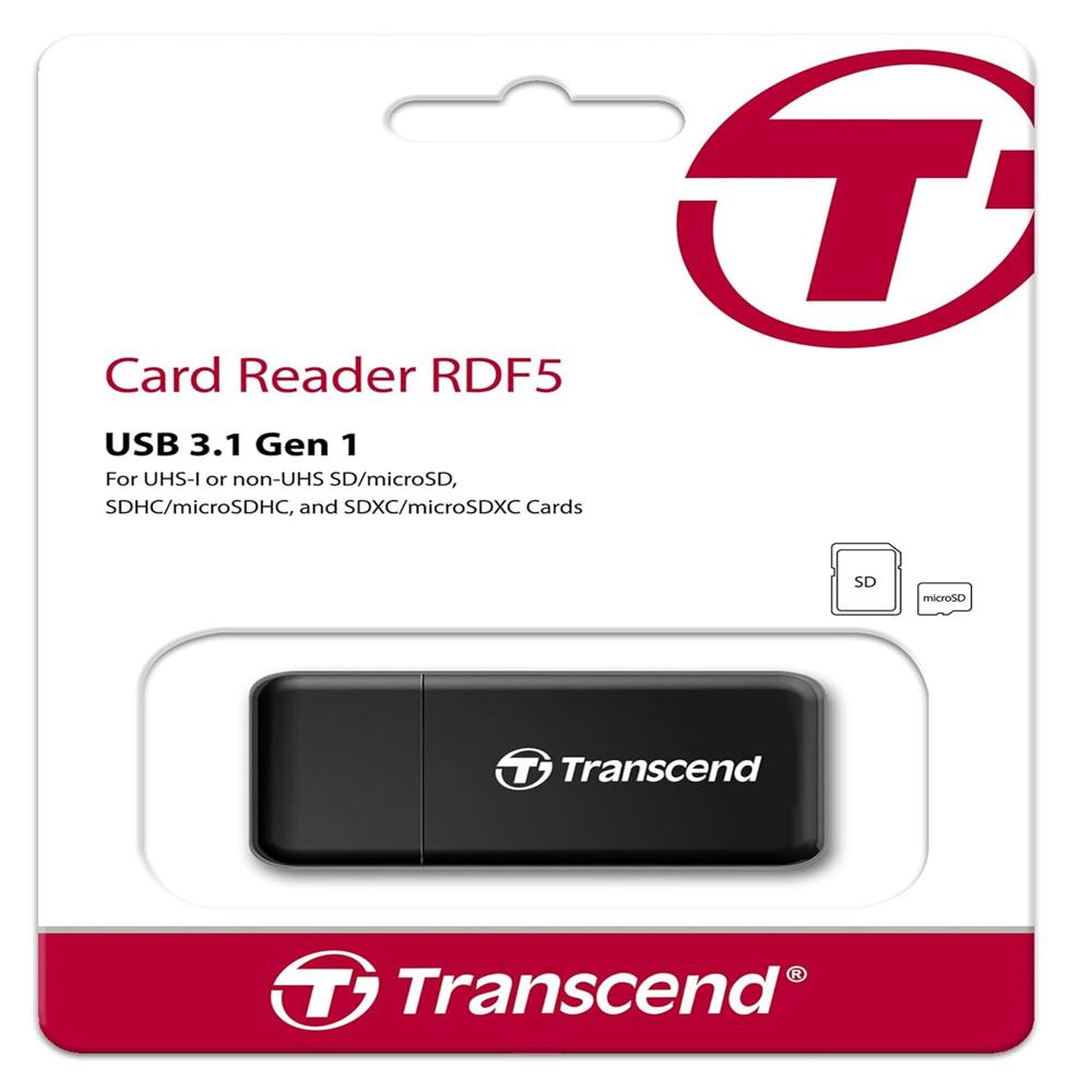 Transcend Multi Card Reader 3.1 Ts-rdf5k - Color: Black