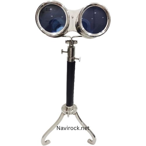 Nautical Brass Marine Leather Binocular Telescope