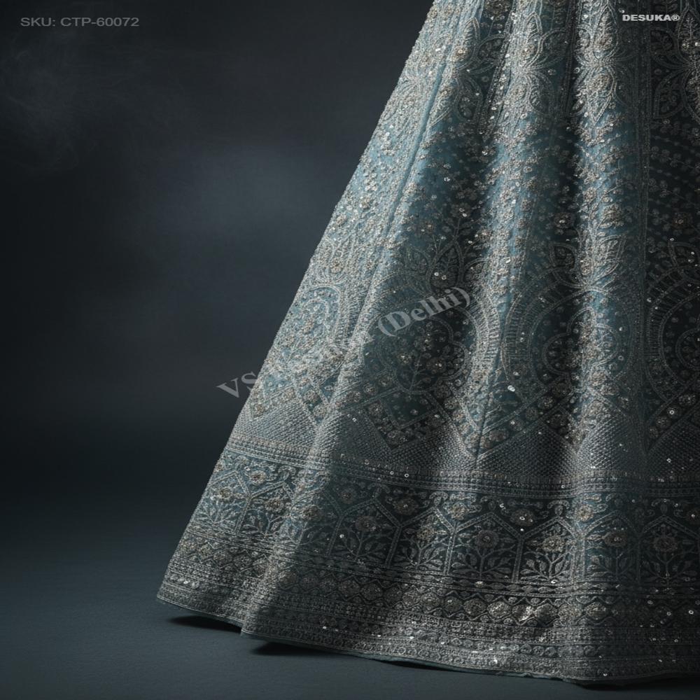 CTP-60072 Crop Top And Lehenga Ensemble