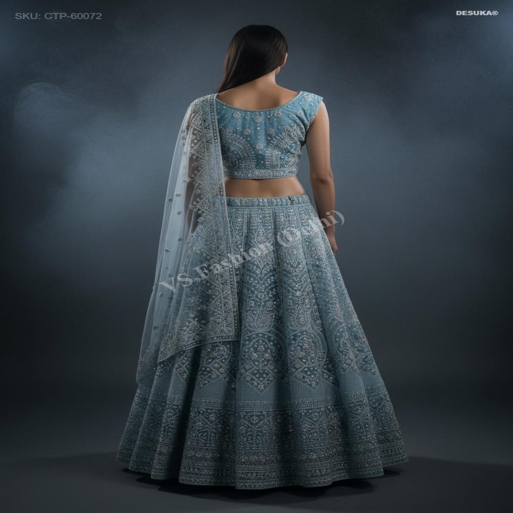 CTP-60072 Crop Top And Lehenga Ensemble