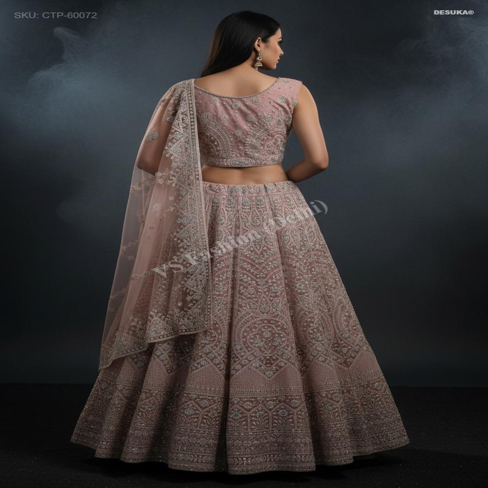 CTP-60072 Crop Top And Lehenga Ensemble