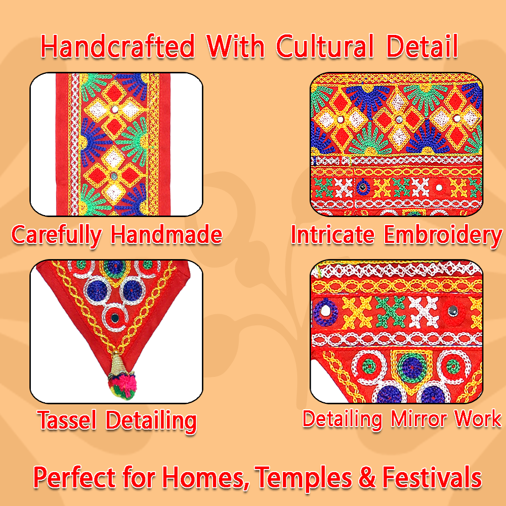 KRISHNA HANDLOOM Handmade Toran for Festival Decoration F 9