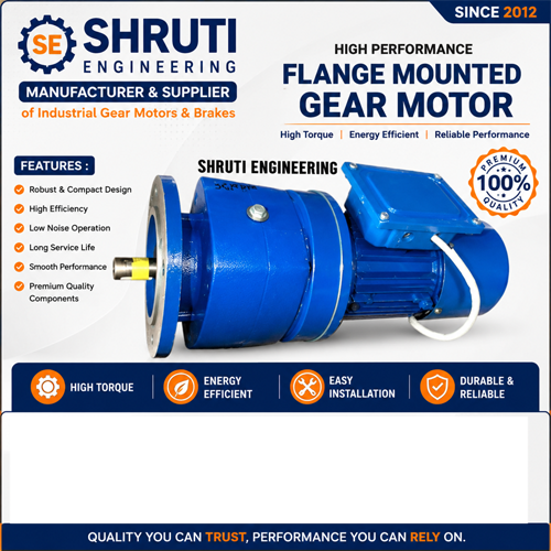 Helical Gear AC Brake Motor Manufacturer Ahmedabad