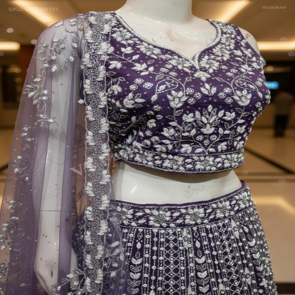 CTP-60101 Fully Stitched Lehenga Choli