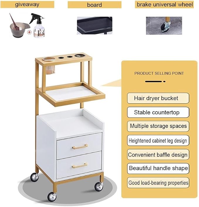 Salon Trolley - Color: Multi Color