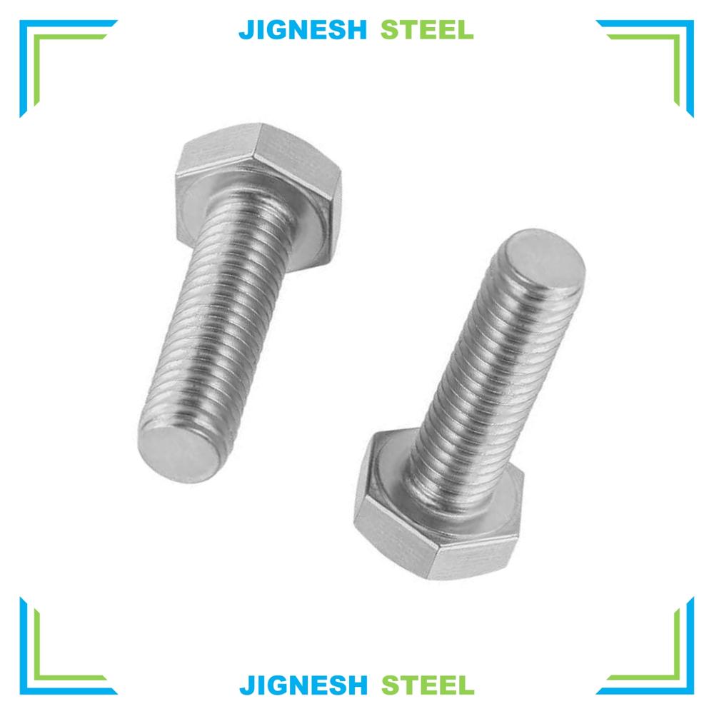 Iso 4017 Hex Head Bolt - Color: Self Finish