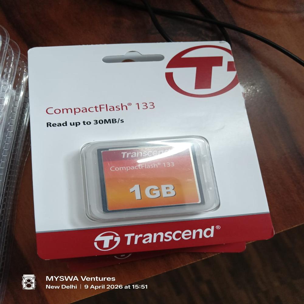 Transcend Compact Flash Card 1GB