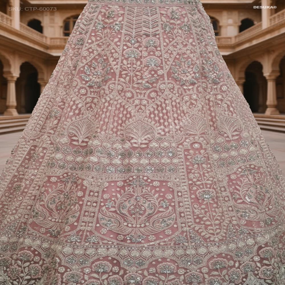 CTP-60073 Royal Net Lehenga Choli Set