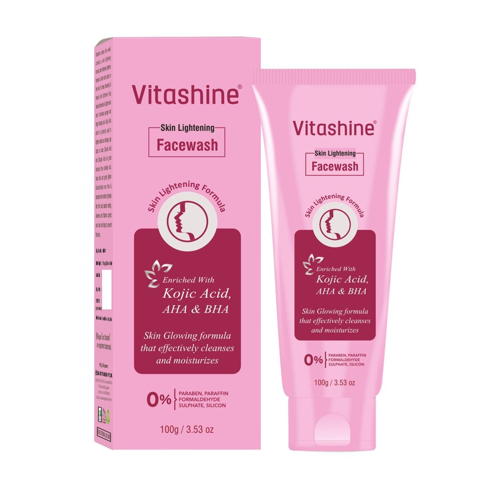 Vitashine Skin Lightening Face Wash Derma Company Franchise