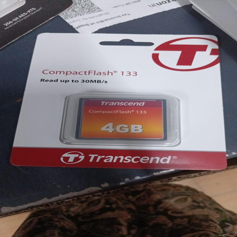 Transcend Compact Flash Card 4GB