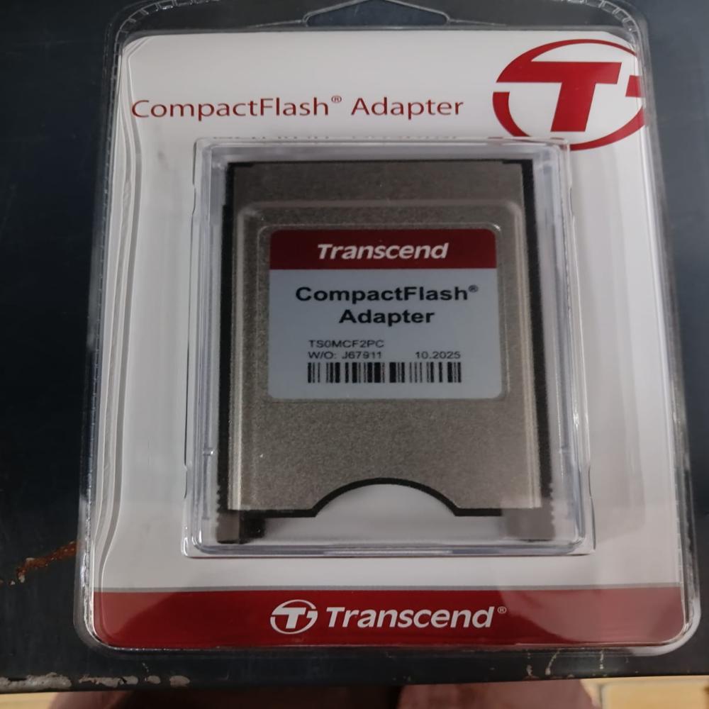 PCMCIA ATA FOR CF TRANSCEND CARD ADAPTER